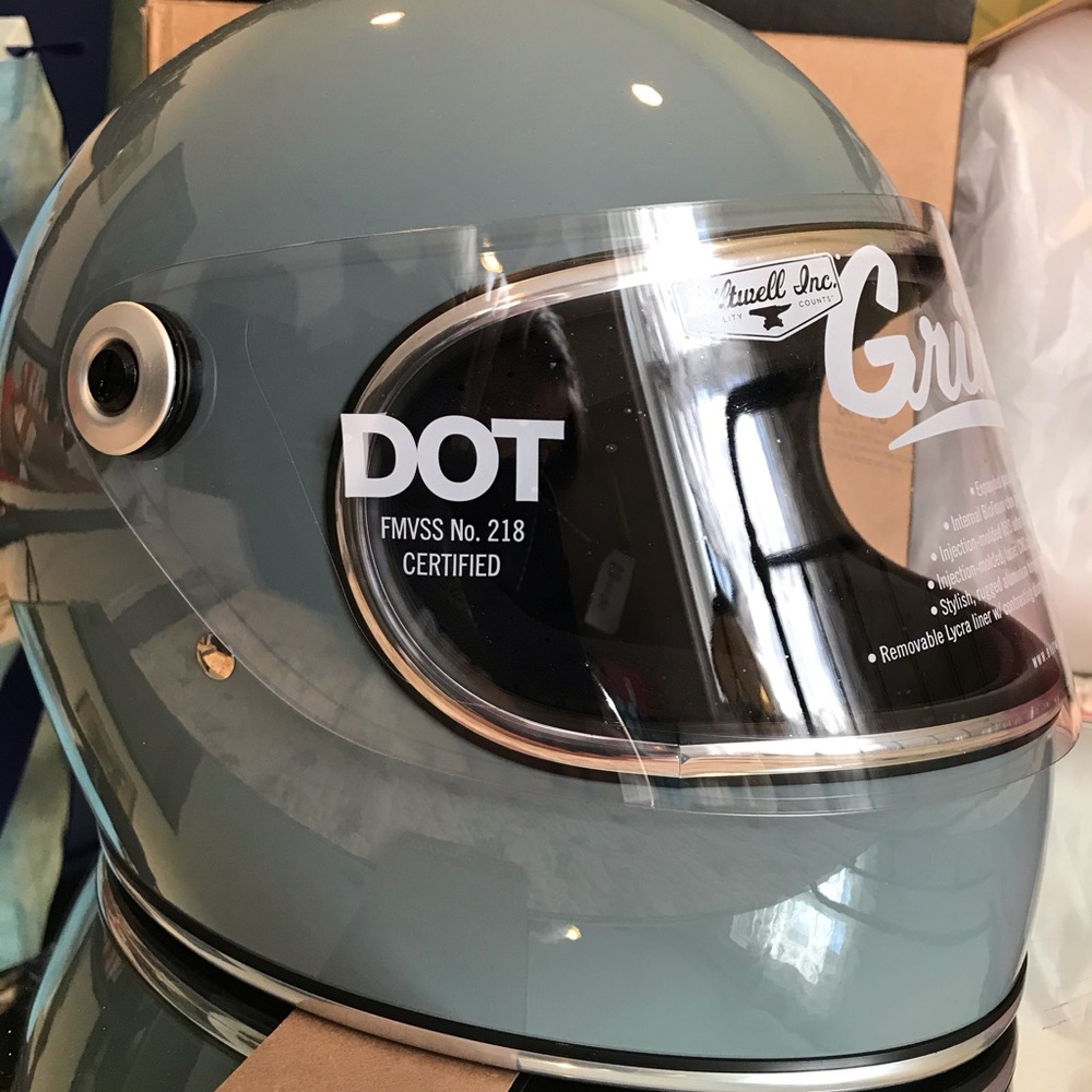 Biltwell gringo helmet blue agave